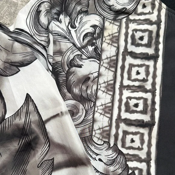 Versace Collection Men's Print Baroque Bomber Jacket
